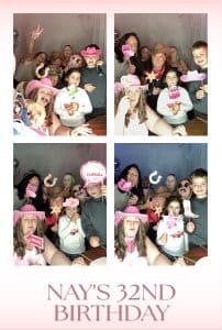 Birthday photo booth hire