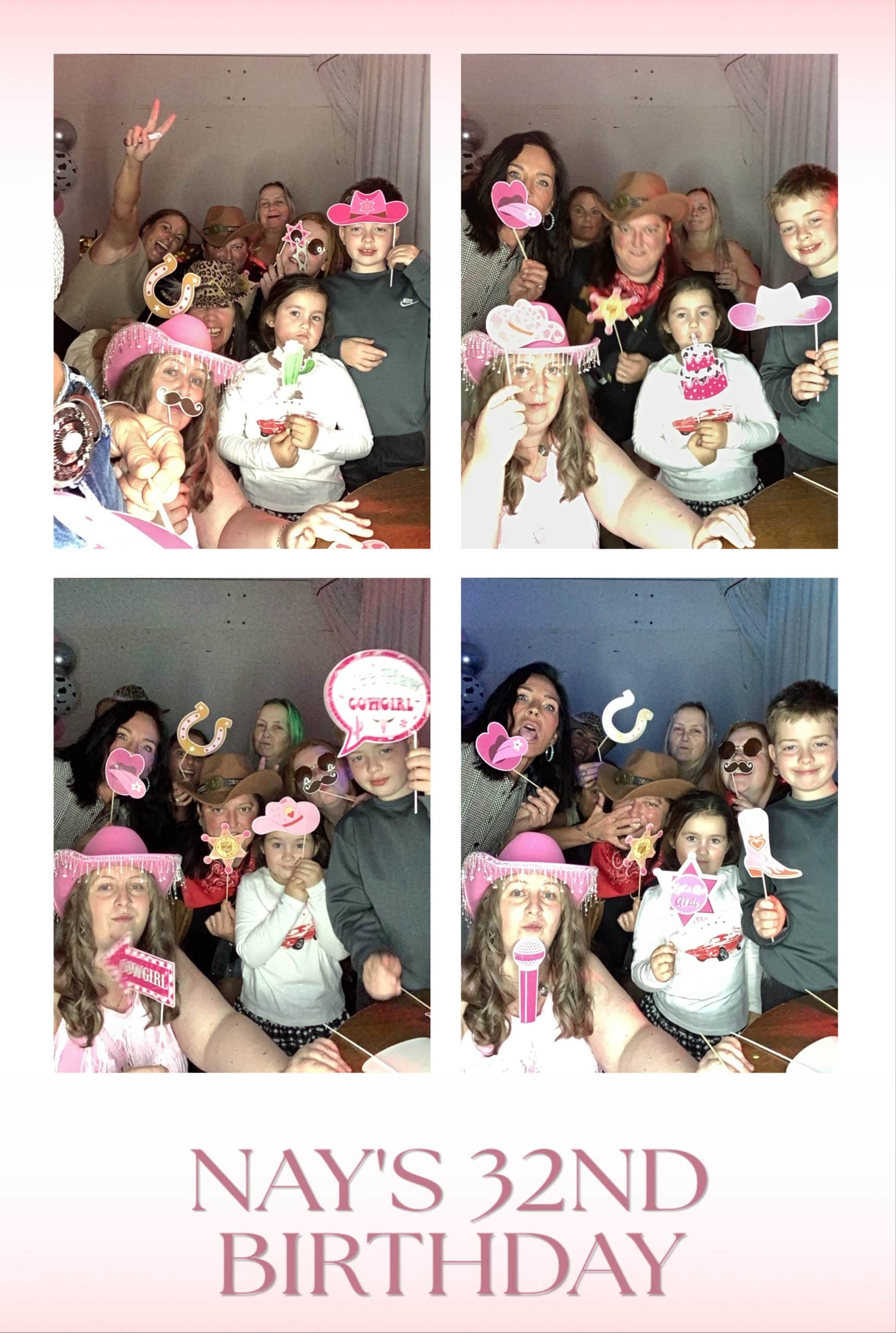 Birthday photo booth hire