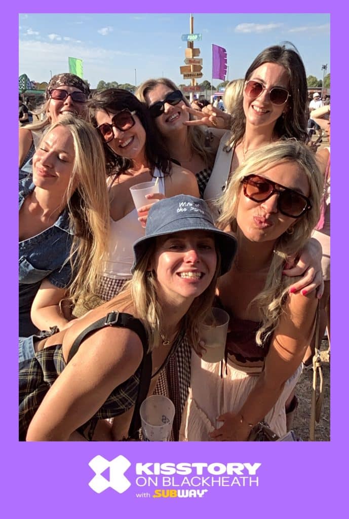 SelfieDrop photo booth print from Kisstory on Blackheath